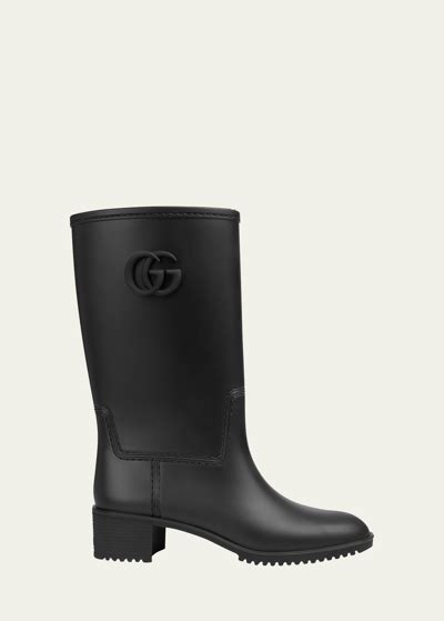 gucci nero boots|gucci rubber shoes.